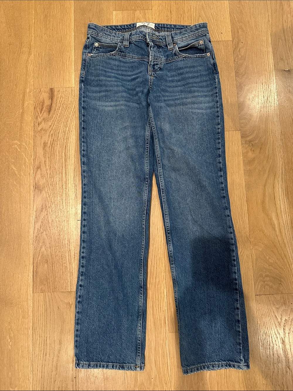 We the Free  medium Blue Straight-Leg Jeans